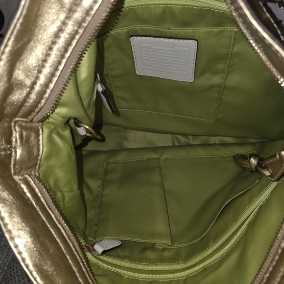 Coach Gold Hobo Bag - Picture 7 of 10